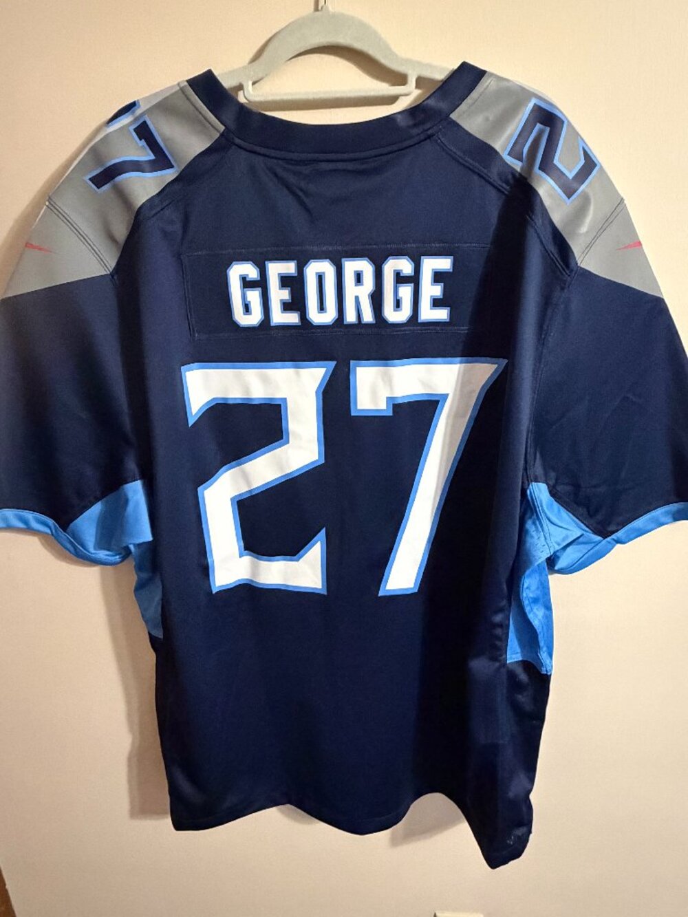 Eddie George Tennessee Titans Nike Jersey